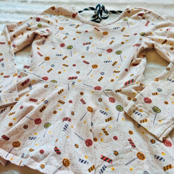 RRR Size 7 Halloween peplum top - Picture 2 of 5